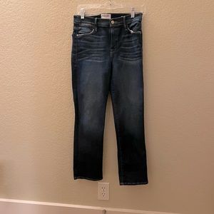 FRAME Le High Straight Jeans in Eagle Point
